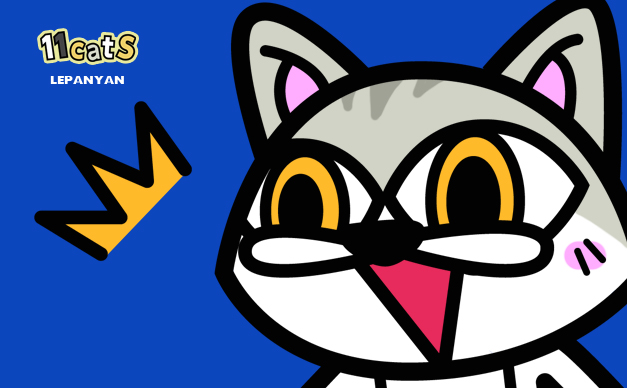 猫のイラスト(11Cats )